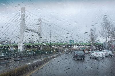  پیش‌بینی بارش باران و برف تا در ۲۰ استان