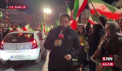  خبرنگار SNNTV از حال وهوای میدان انقلاب تهران در ساعت ۲ شب می‌گوید