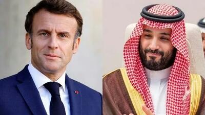  گفت و گوی سران فرانسه و عربستان درباره مذاکرات آتش بس ایران