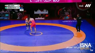  عظیمی با شکست نفر سوم جهان فینالیست شد