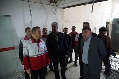  عملیات احداث مجدد هلال‌احمر مهاباد پس از تکمیل ارزیابی‌ها شروع می‌شود