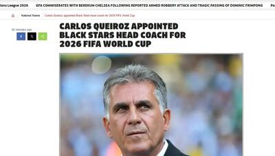  کارلوس کی‌روش سرمربی غنا شد؛ پنجمین حضور متوالی در جام جهانی