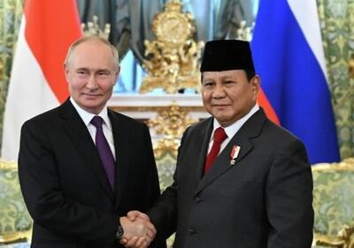  دیدار پوتین با رئیس‌جمهور اندونزی
