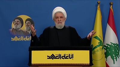   شیخ نعیم قاسم: برخی در کشور از قرار گرفتن لبنان در مذاکرات آتش‌بس ناراحت شدند، بیروت باید با ایران و همه کشور‌های جهان درخصوص آتش‌بس در کشور همکاری کند / ما مخالف مذاکرات با رژیم غاصب هستیم و این مذاکرات بیهوده است، هرگونه مذاکره نیازمند اجماع ملی برای تغییر رویکردهاست /هرگز تسلیم نمی‌شویم و تا آخرین رمق با متجاوزان مقابله خواهیم کرد