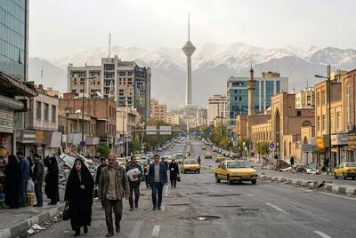  پس از 40 روز جنگ؛ در تهران زندگی ادامه دارد اما ...