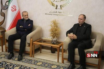  بازدید میدانی رئیس‌جمهور از وزارت جهاد کشاورزی