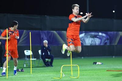  اولین تمرین تراکتور در جده عربستان برگزار شد