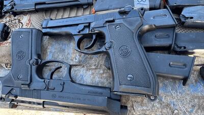  کشف ۴۰ کلت جنگی در عملیات مرزبانی