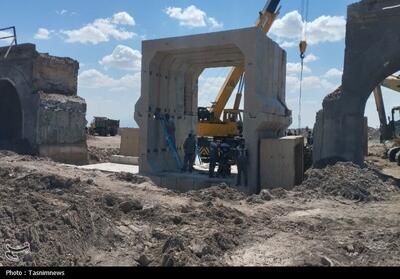  ترمیم هر ۶ نقطه ریلی ‌حملات آمریکایی ـ صهیونی