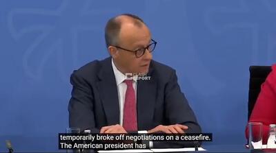  صدراعظم آلمان: جنگ آمریکا با ایران علت اصلی مشکلاتی است