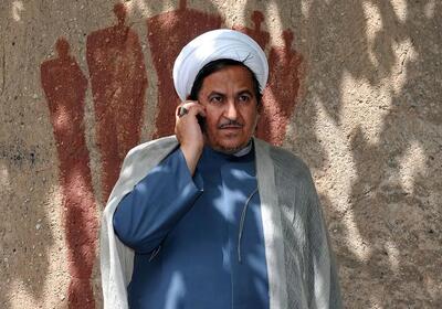  تصاویری از محمدعلی زم در مراسم چهلم شهید شیرازی