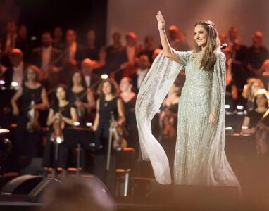  پخش کنسرت خواننده زن لبنانی در باغ فردوس!