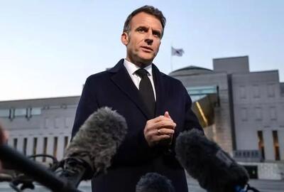  ماکرون خواستار از سرگیری مذاکرات آمریکا و ایران شد