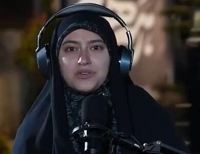  پیام انگلیسی دختر جوان ایرانی به ترامپ و نتانیاهو