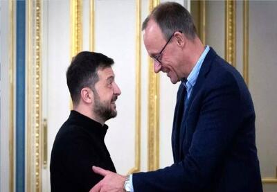  امضای توافقات مهم میان آلمان و اوکراین