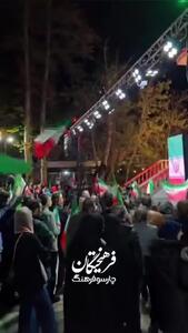  ببینید| پخش کنسرت خواننده زن لبنانی در باغ فردوس!
