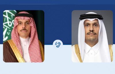  تأکید وزرای خارجه قطر و عربستان بر پایبندی ایران و آمریکا بر آتش‌بس