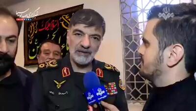  سردار رادان: تاثیر مردم کمتر از لانچرزن‌ها نیست