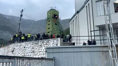  اعتراض کارگران معادن آلبانی به پیمانکار ترکیه‌ای