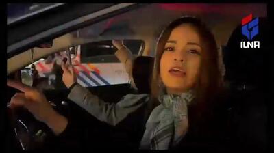  ویدئو/  گشت خودرویی  شهر های لاهه و رتردام هلند در حمایت از ایران