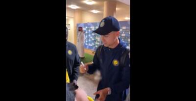  ویدئو: رونالدو برای هواداران النصر سنگ تمام می‌گذارد