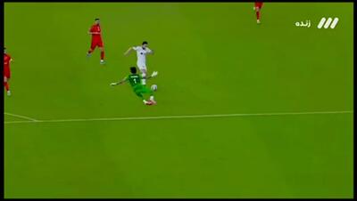  ویدیو: اخراج بیرانوند در مصاف با آزمون