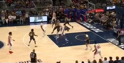  ویدئو: خلاصه بسکتبال ایندیانا پیسرز - دیترویت پیستونز