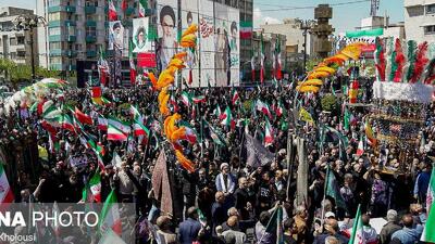  مراسم اربعین رهبر شهید انقلاب در تهران