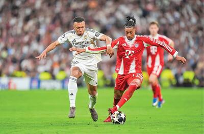  شیشه عمر رئال در دست بایرن