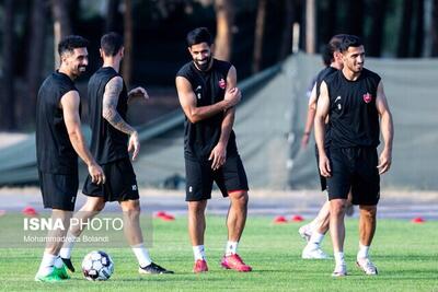  آغاز تمرینات پرسپولیس در غیاب خارجی‌ها و سروش رفیعی