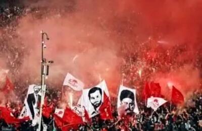  کُری طرفدار تراکتور به زبان آذری علیه امارات/ویدیو