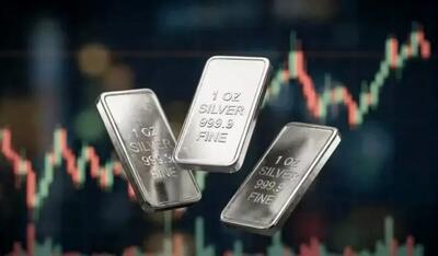  قیمت نقره از مرز ۷۷ دلار عبور کرد؛ طوفان فلزات صنعتی در بازارهای جهانی