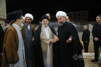  گزارش تصویری: مراسم چهلمین روز ارتحال آیت الله مامقانی در قم