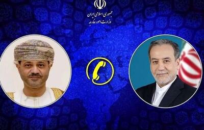  عراقچی با همتای عمانی گفتگو کرد