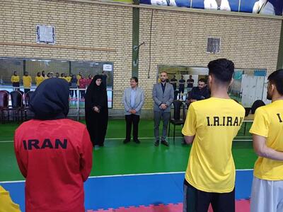  بازدید نایب رییس بانوان کمیته ملی پارالمپیک از اردوی تیم ملی پاراتکواندو