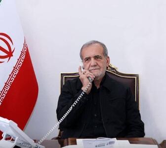  گفت‌وگوی تلفنی پزشکیان با رئیس‌جمهور فرانسه