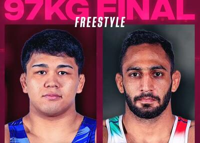  امیرعلی - آرش: جذاب ترین فینال کشتی آسیا