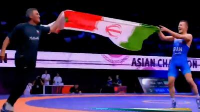  دست ولی زاده به طلا رسید