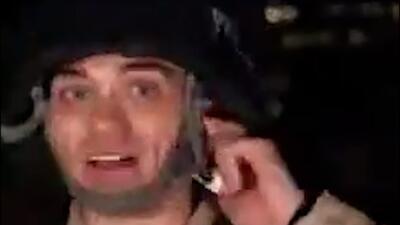  گزارش ورزشی گونه خبرنگار خارجی از لحظه اصابت موشک ایرانی