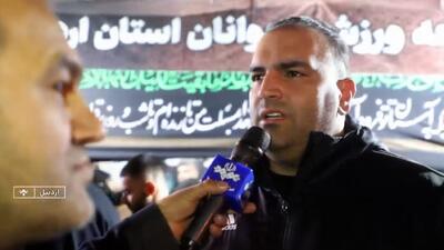  حضور ملی پوشان وزنه برداری در تجمعات شبانه