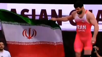  پیروزی مقتدرانه قاسمپور و کسب مدال طلای 86 کیلوگرم