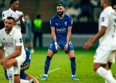  واکنش بنزما به حذف ناباورانه الهلال