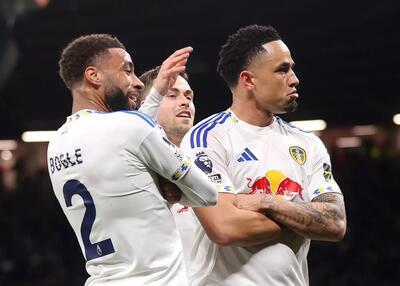  منچستریونایتد ۱-۲ لیدز | برد تاریخی در الدترافورد