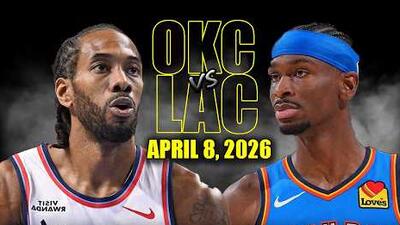  خلاصه بسکتبال لس آنجلس کلیپرز - اوکلاهاما سیتی تاندر