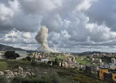  حمله سنگین رژیم صهیونیستی به نبطیه لبنان