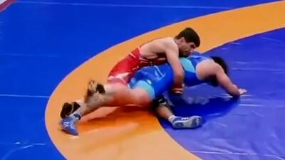  پیروزی جانانه کامران قاسمپور برابر حریف ژاپنی