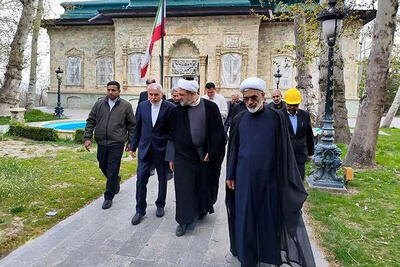  بازدید نمایندگان از کاخ سعدآباد