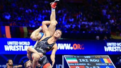  والی‌زاده بهترین کشتی‌گیر قهرمانی آسیا شد