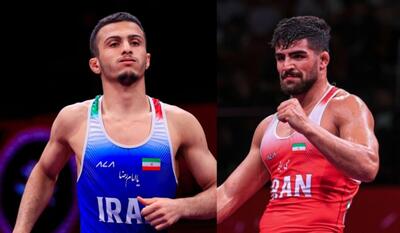  دو ملی پوش کشتی آزاد ایران در جمع بهترین‌های آسیا