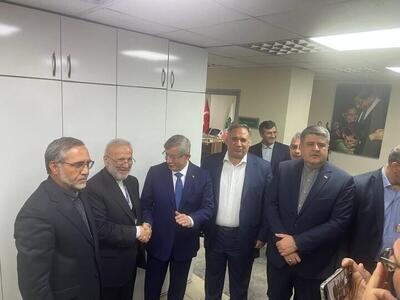  دیدار هیات پارلمانی ایران با «داوود اوغلو»